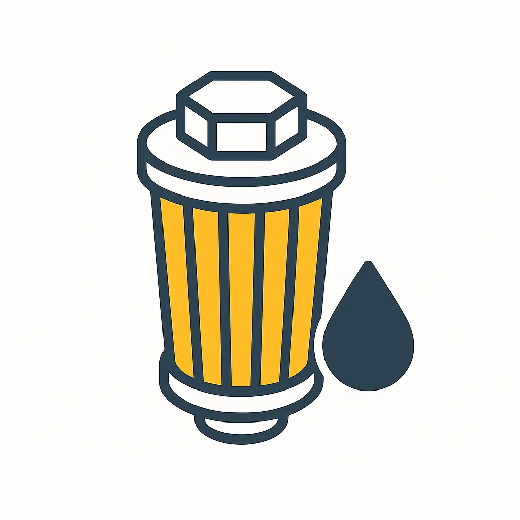 [1.07.002.0013] Oil filter DHF10/15/20 7,5kW/11kW/15kW