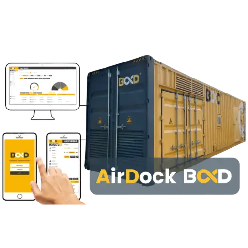 [BD-AIRDOCK] AirDock Container Compressor Room